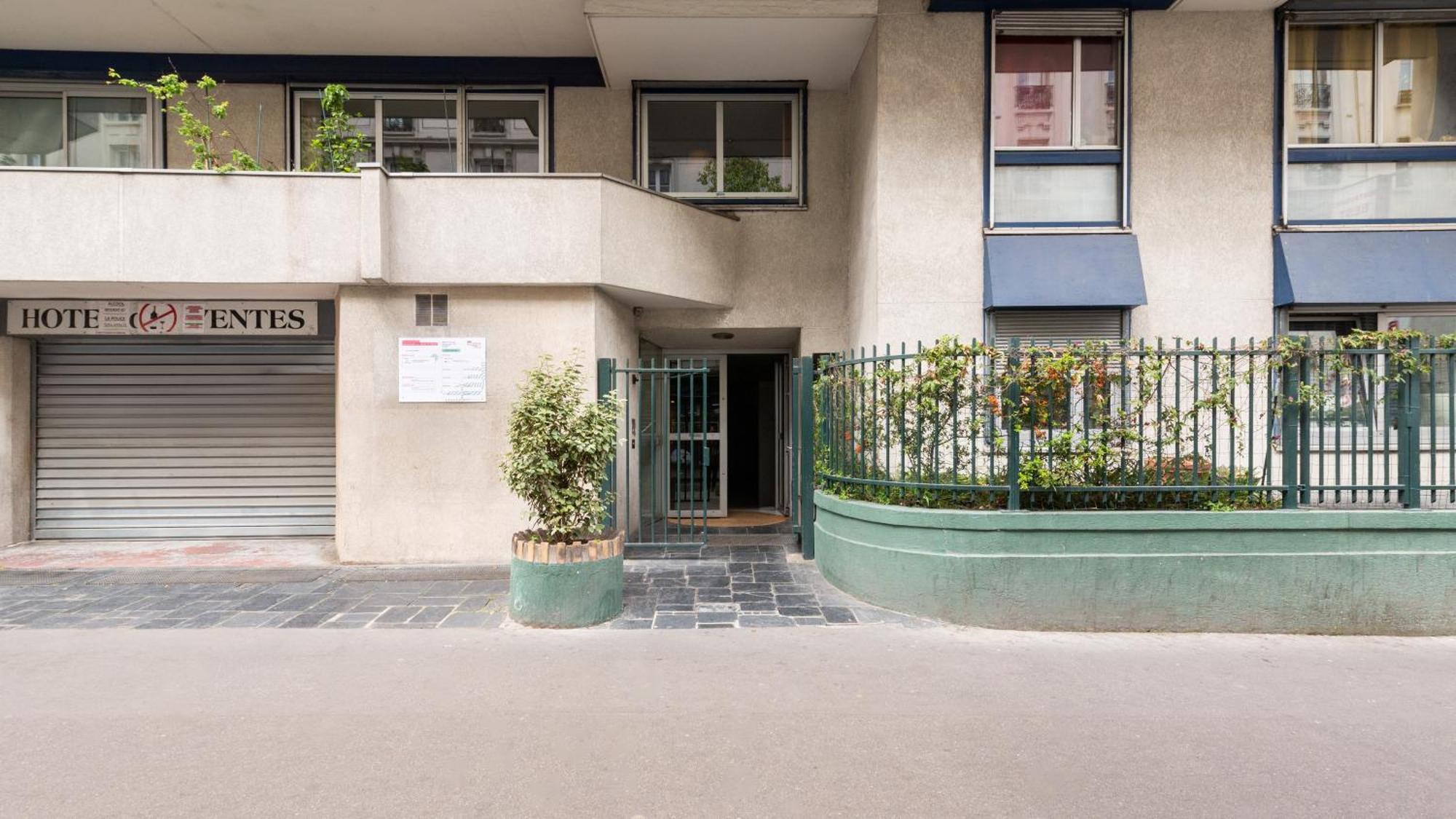 Trendy 1bd Retreat With Patio Goutte D'or Apartment *